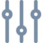 Sliders V SVG Icon